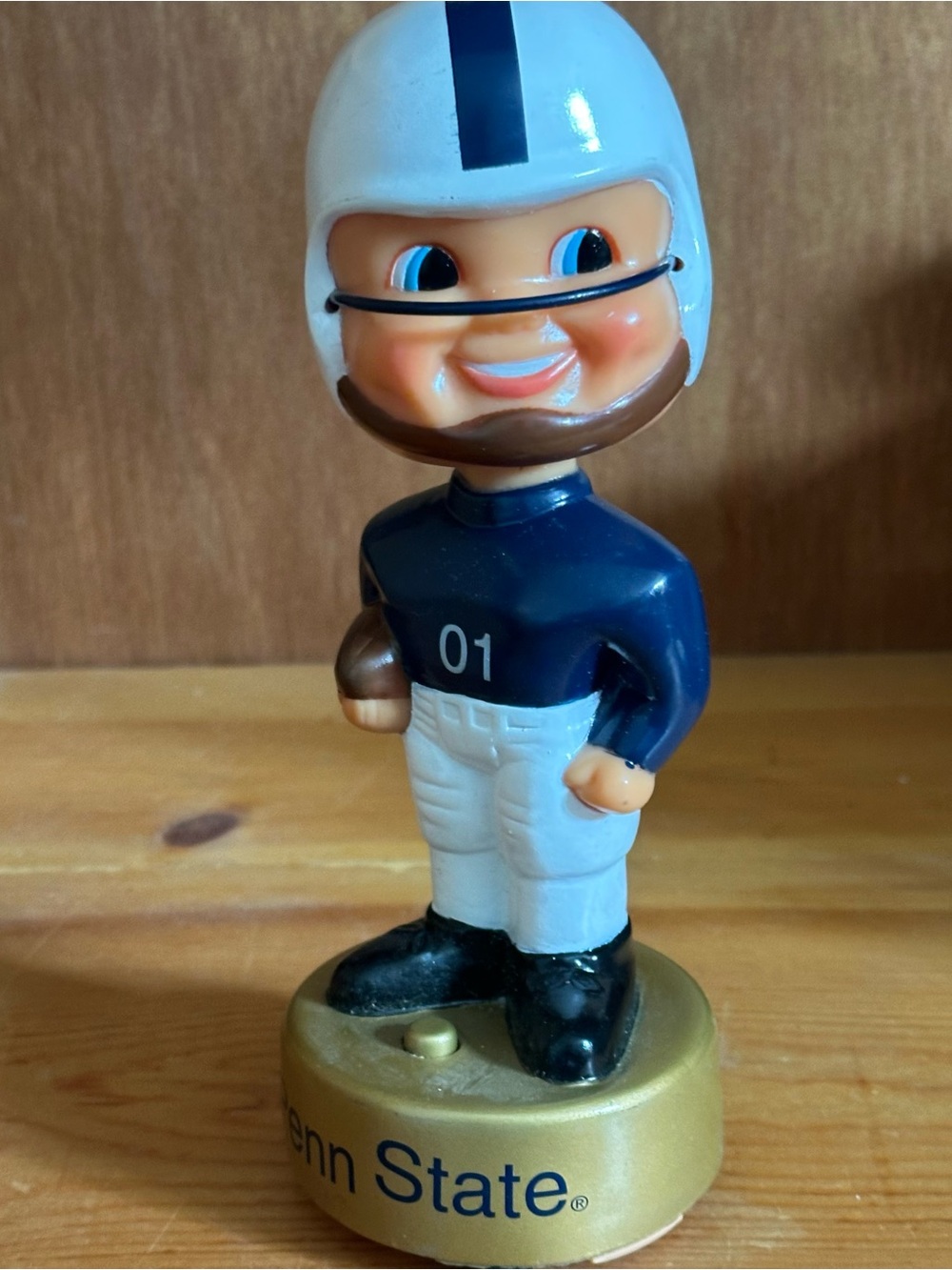 Vintage 2001 Gemmy Penn State Musical Bobblehead Nittany Lions WORKS Box